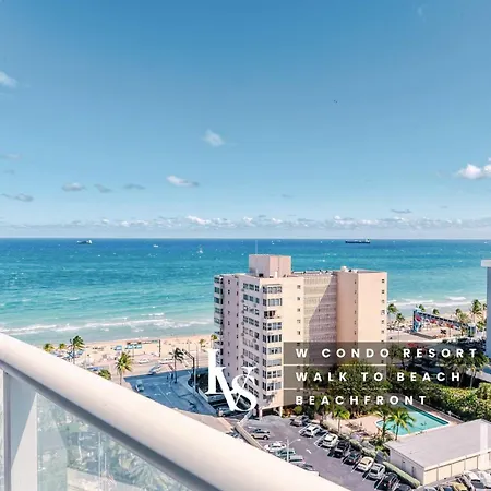 W Ftl 1409 Beachfront Resort 2 Bedroom & 2 Bathroom Condo